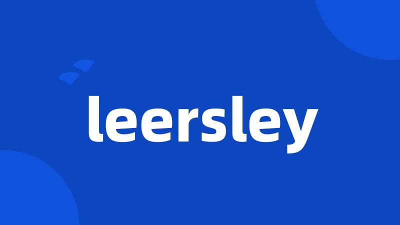 leersley