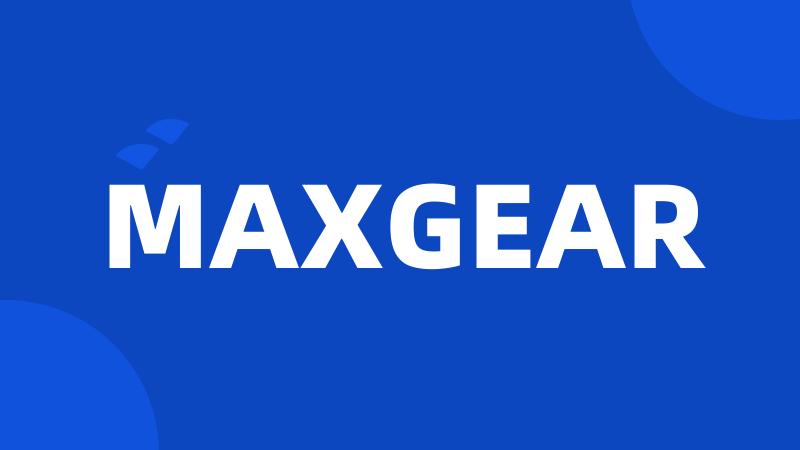 MAXGEAR