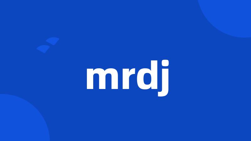 mrdj