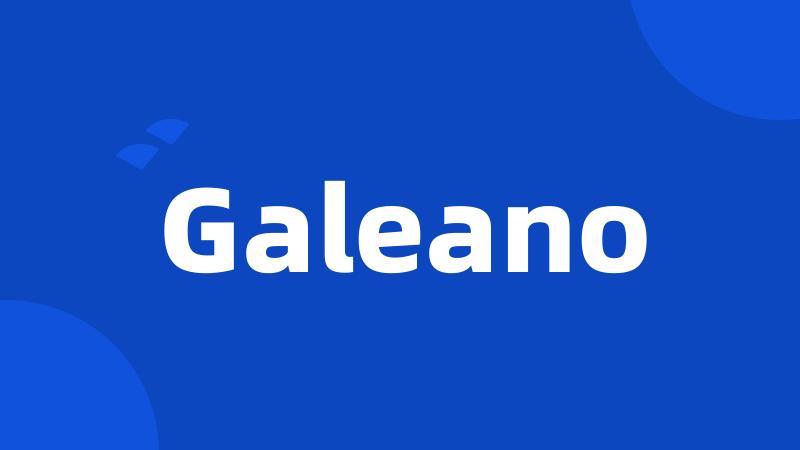 Galeano