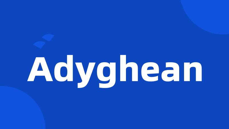 Adyghean