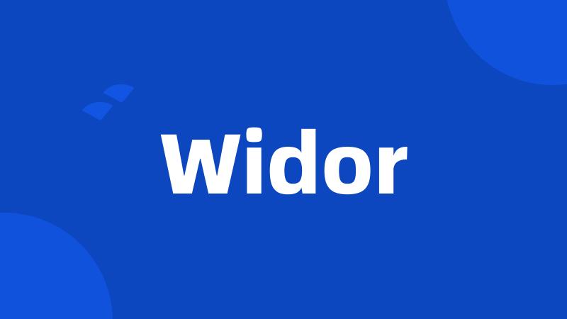 Widor