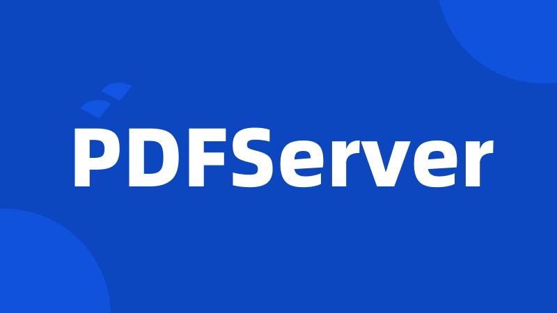 PDFServer