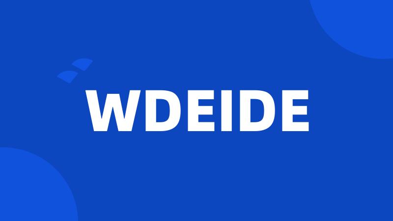 WDEIDE