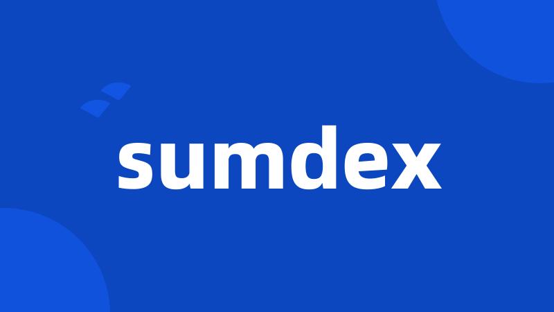 sumdex