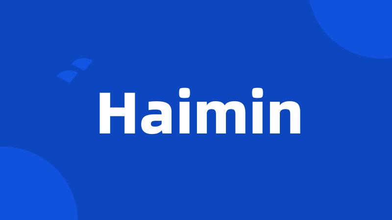 Haimin