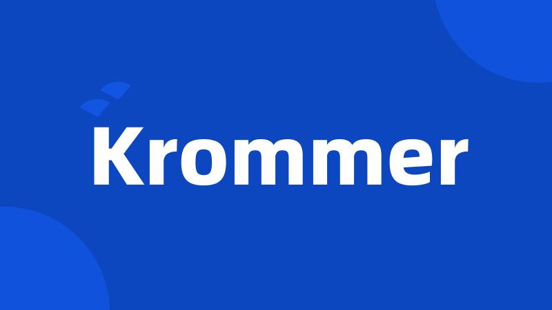 Krommer