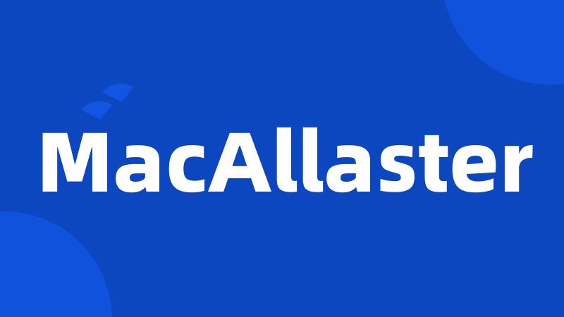 MacAllaster