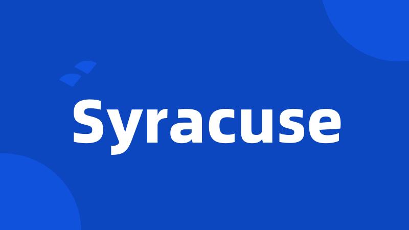 Syracuse