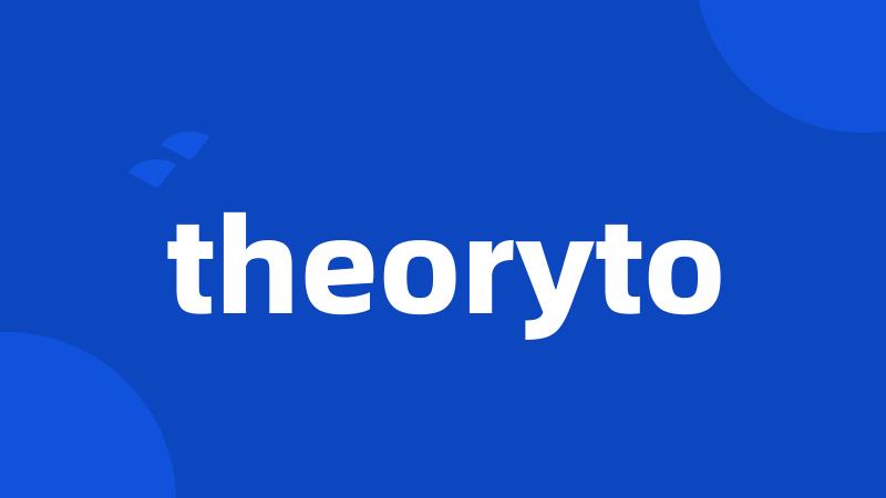 theoryto