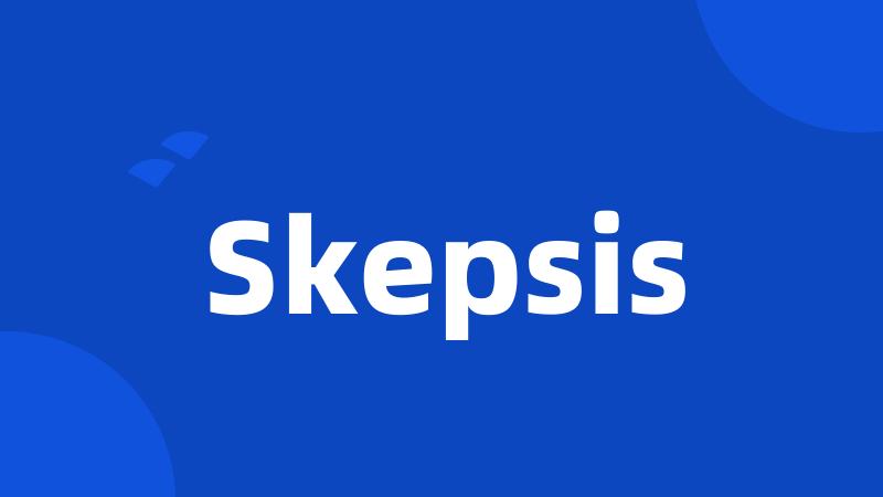 Skepsis