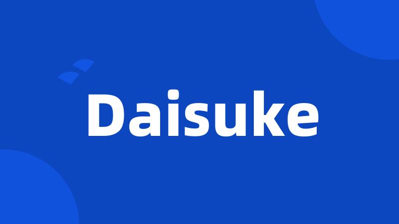 Daisuke