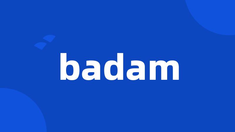 badam