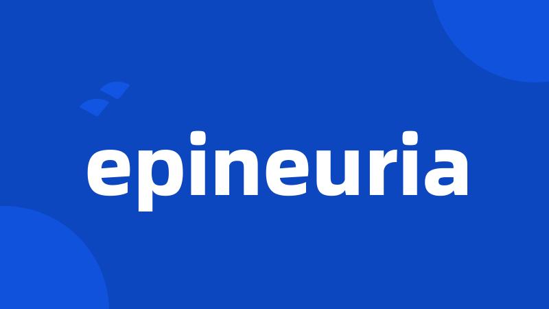 epineuria