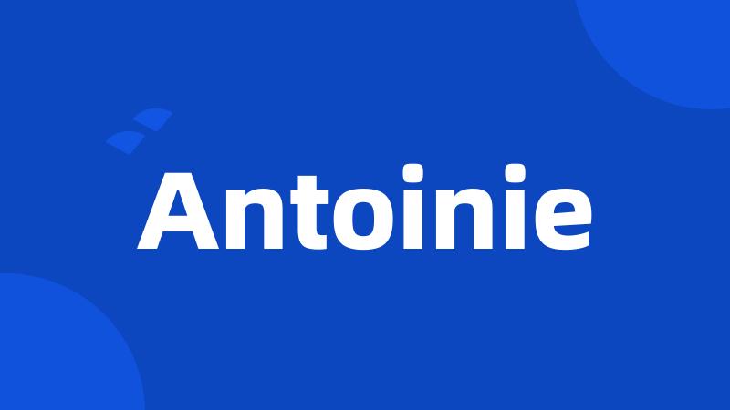 Antoinie