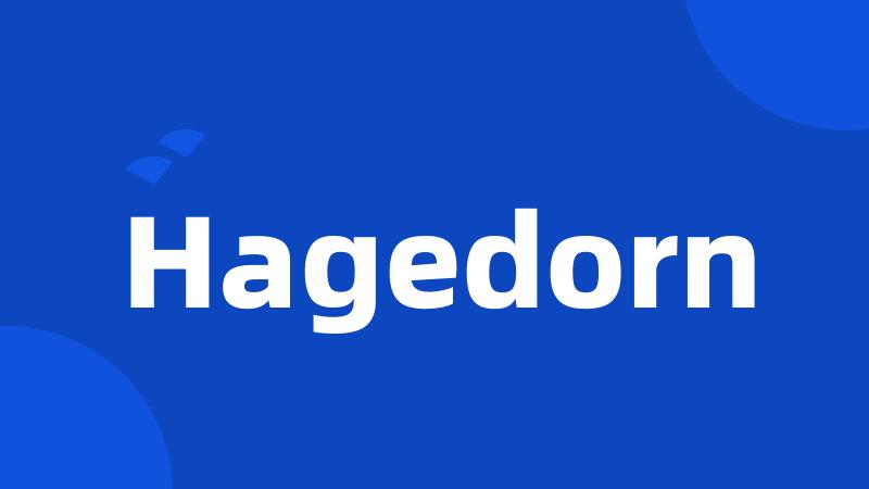 Hagedorn