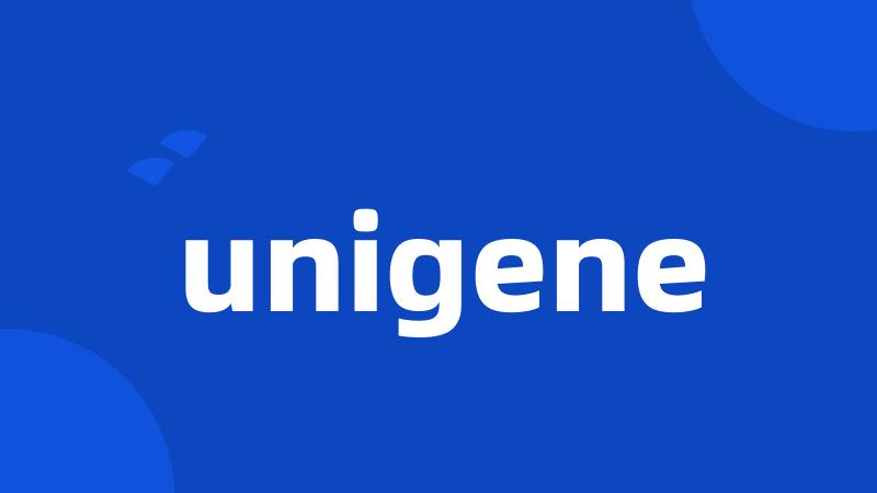 unigene