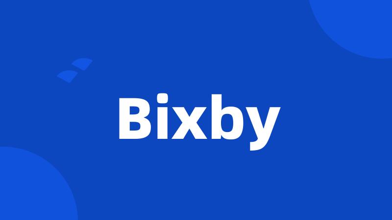 Bixby