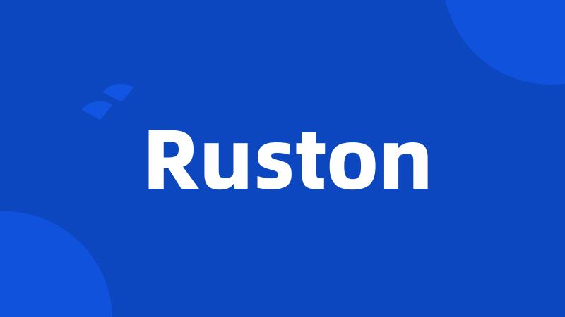 Ruston