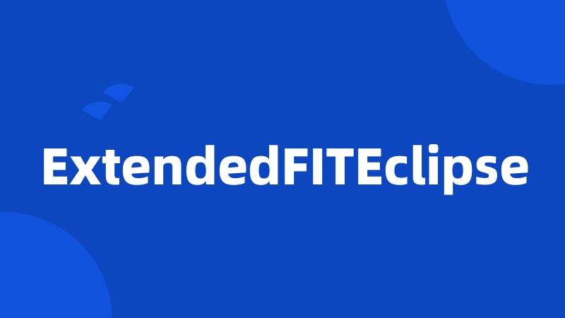 ExtendedFITEclipse