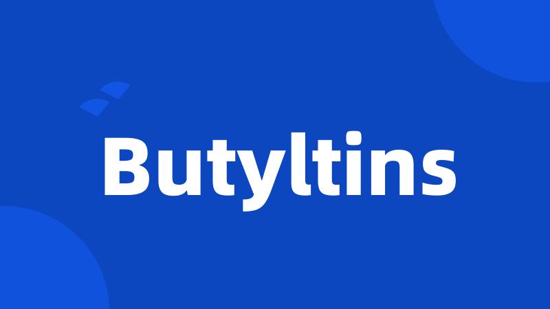 Butyltins