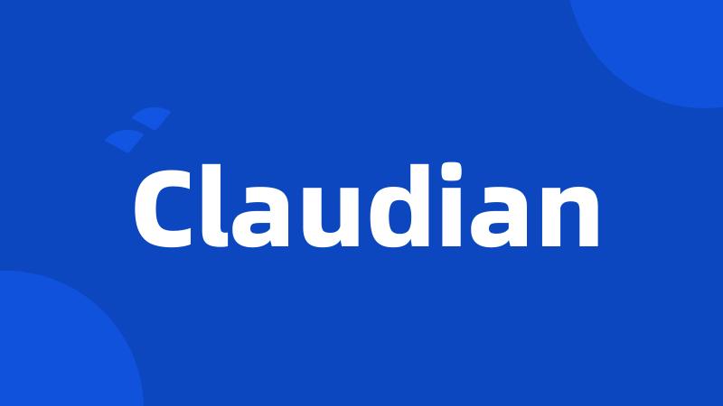 Claudian