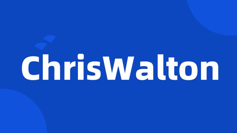 ChrisWalton