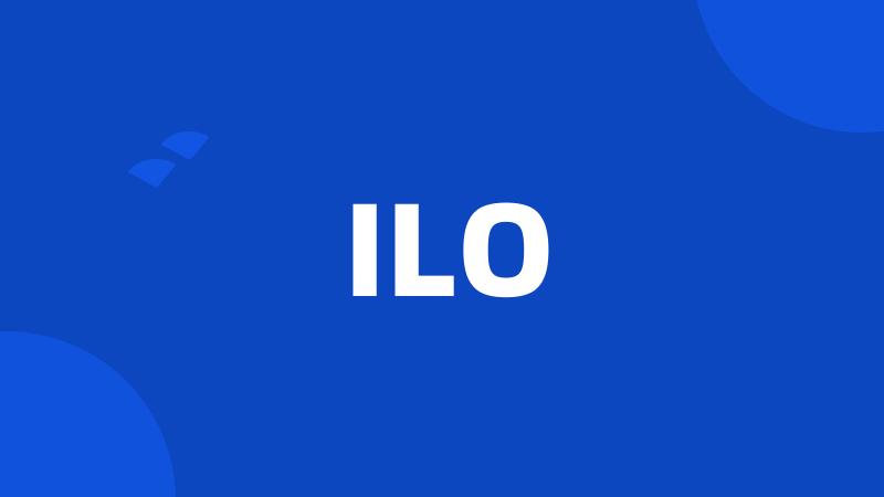 ILO