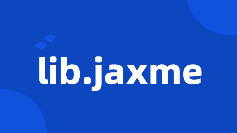 lib.jaxme