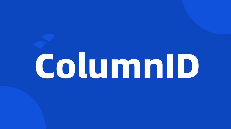 ColumnID