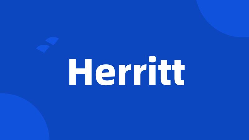 Herritt