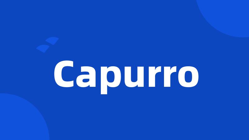 Capurro