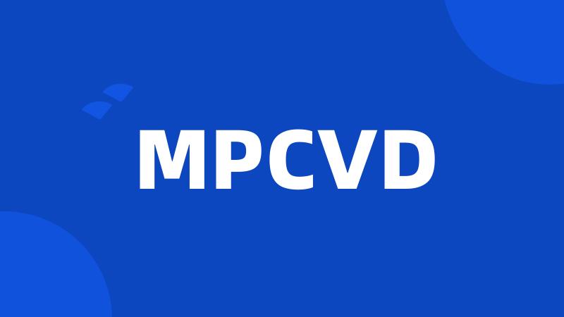 MPCVD