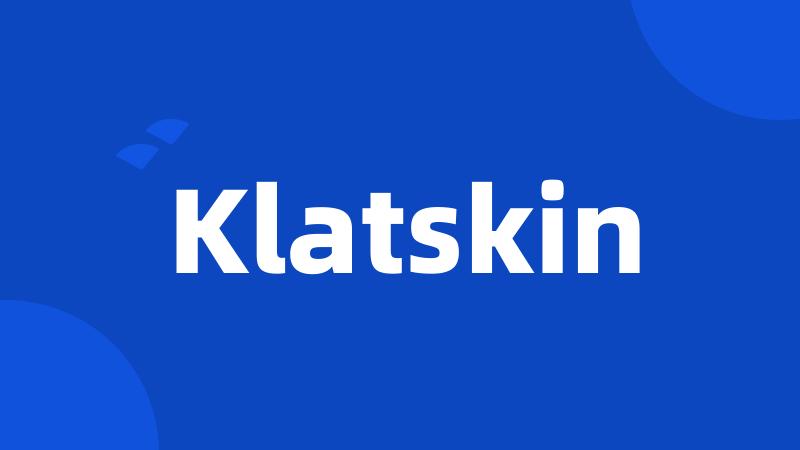 Klatskin