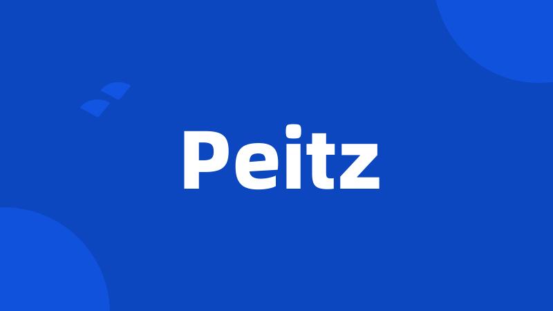 Peitz