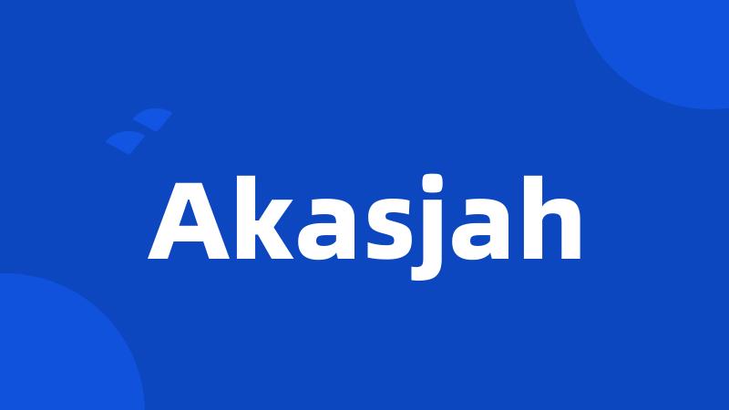 Akasjah