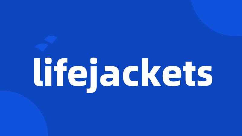 lifejackets