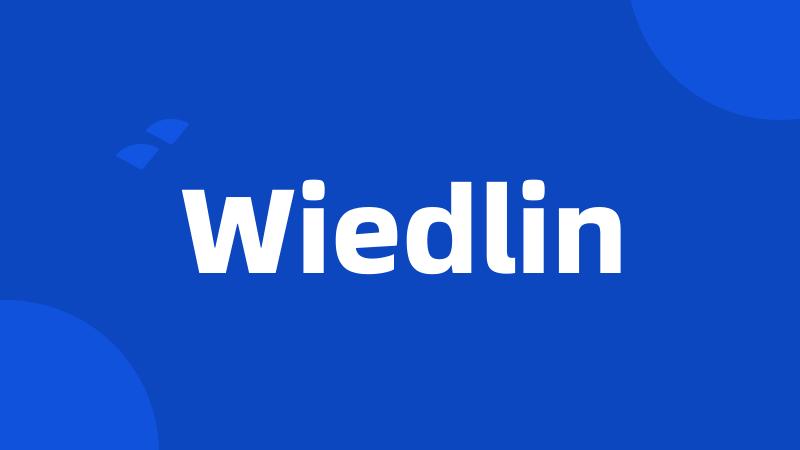 Wiedlin