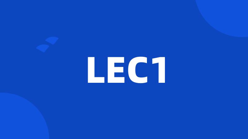 LEC1