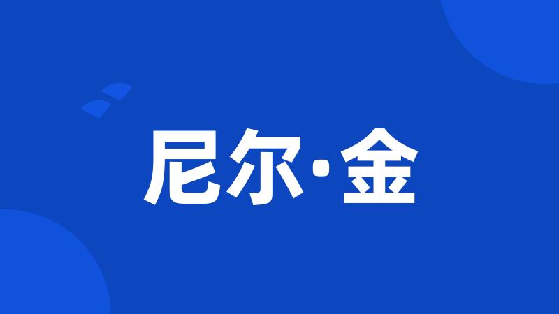 尼尔·金