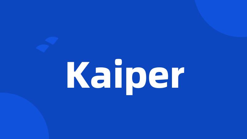 Kaiper