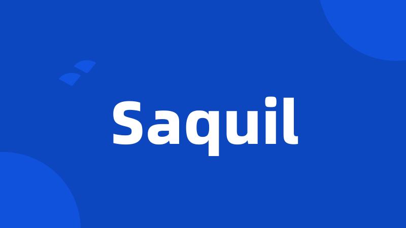 Saquil