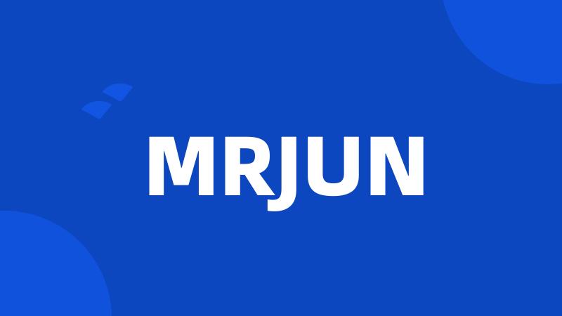 MRJUN