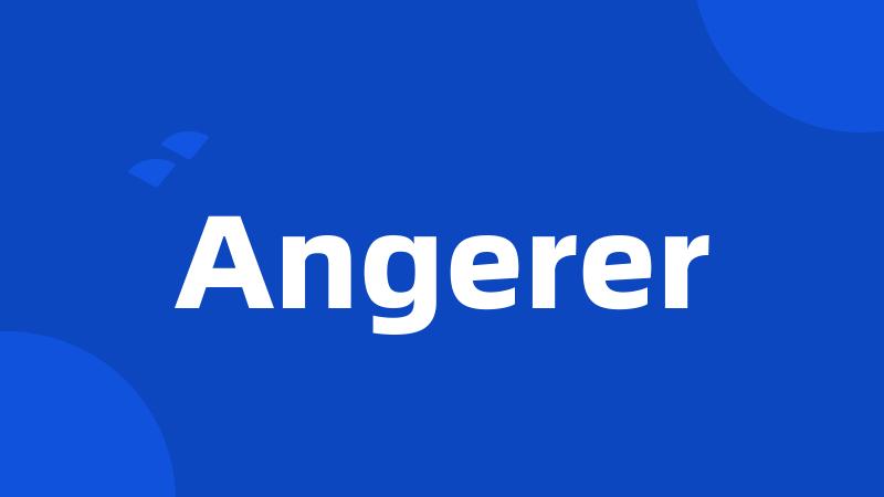 Angerer