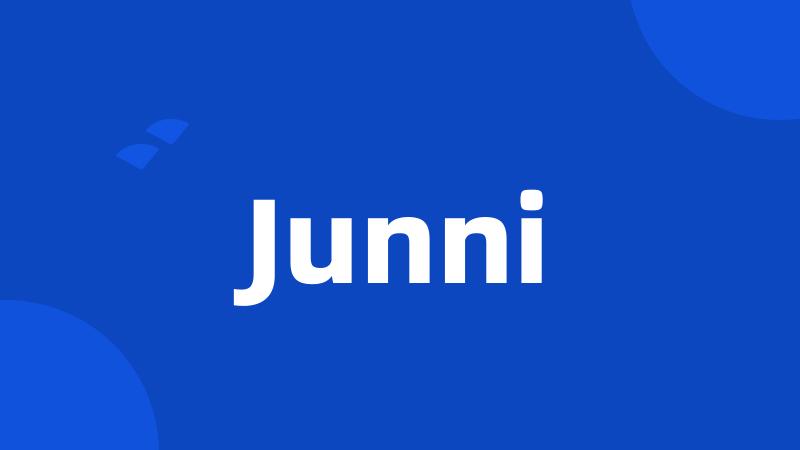 Junni