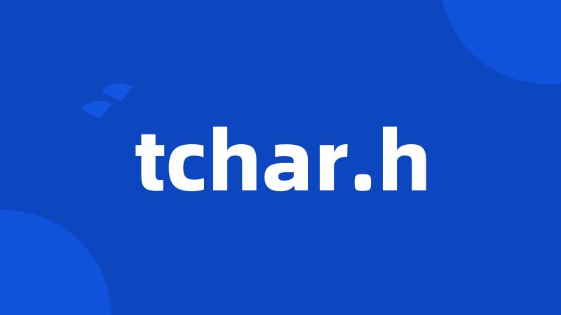 tchar.h