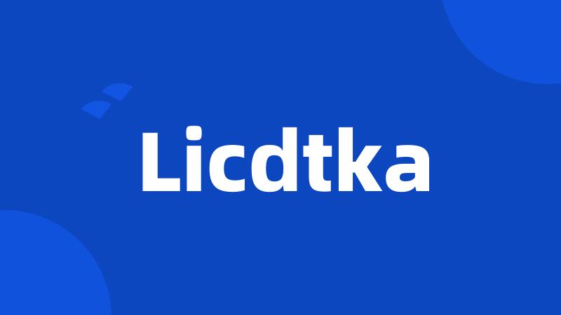 Licdtka