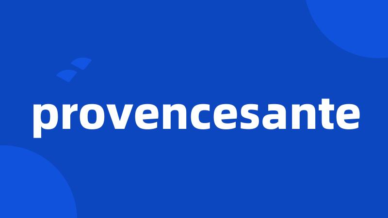 provencesante