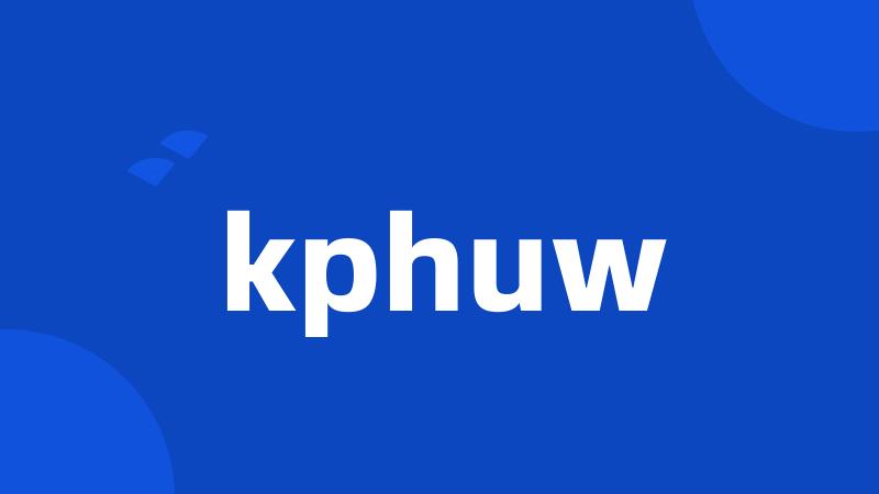 kphuw