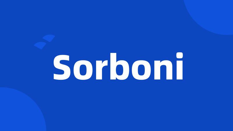 Sorboni